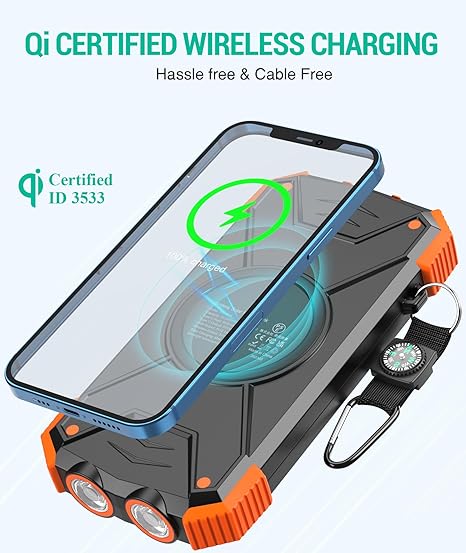 Blavor Solar Charger Power Bank