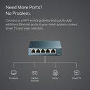 TP-Link TL-SG105, 5 Port Gigabit Unmanaged Ethernet Switch