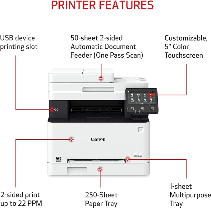 Canon Color imageCLASS MF656Cdw All-in-One Printer