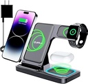 DUMTERR 3 in 1 Wireless Charging station